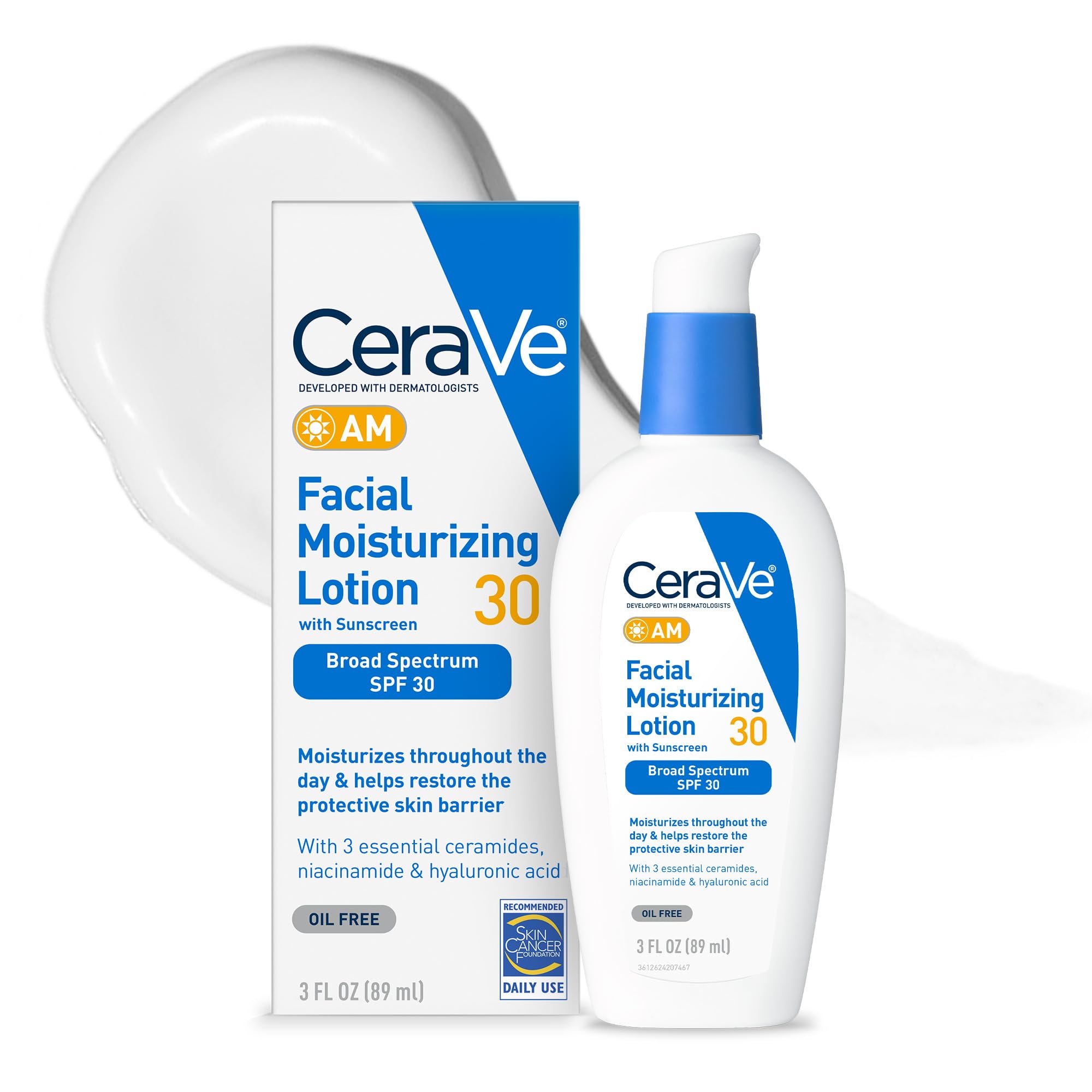 CeraVe AM Facial Moisturizing Lotion